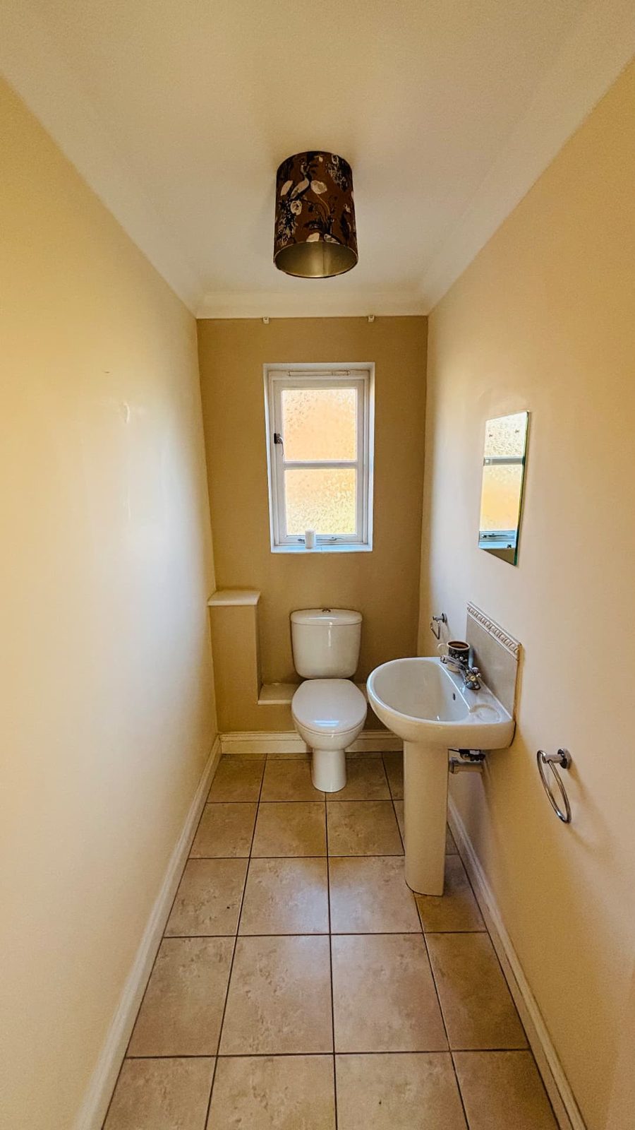 Cloakroom repaint — before